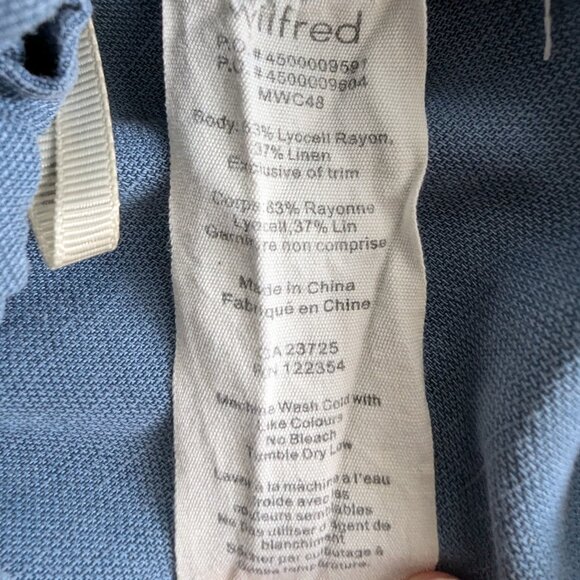 Wilfred Blue Drawstring Shorts - Picture 4 of 4